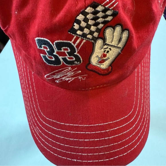 Men's Red Embroidered Racing Hat - Picture 2 of 8
